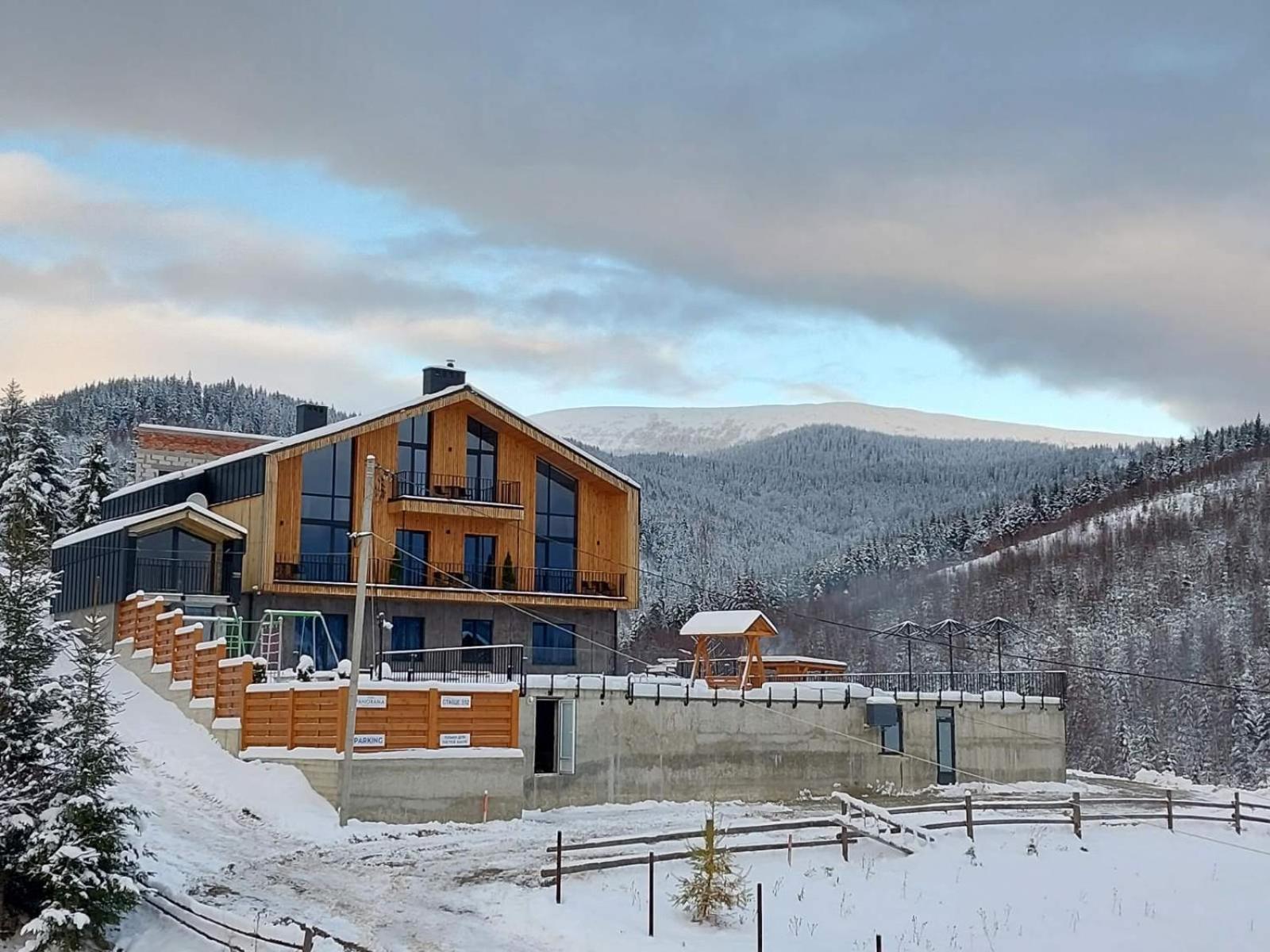 Chalet Panorama Bukovel Exteriör bild